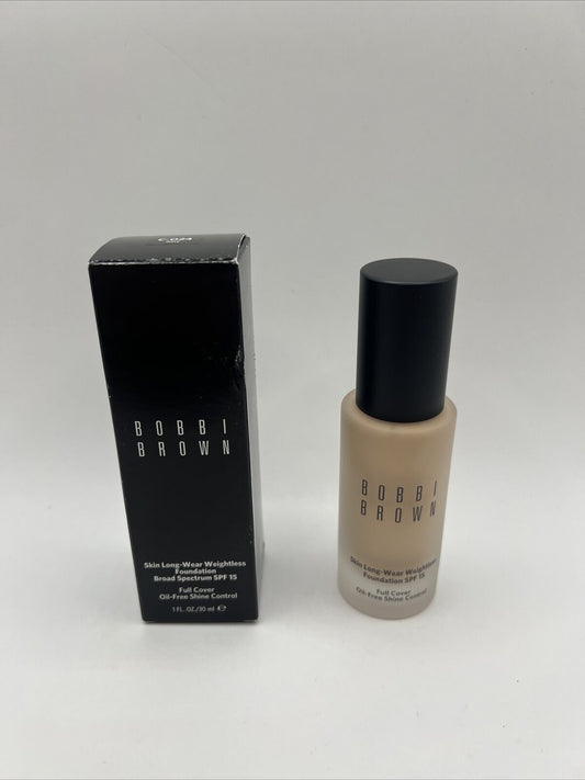 Bobbi Brown Skin Long Wear Weightless Foundation SPF15 C-024 Cool Ivory 1 Oz