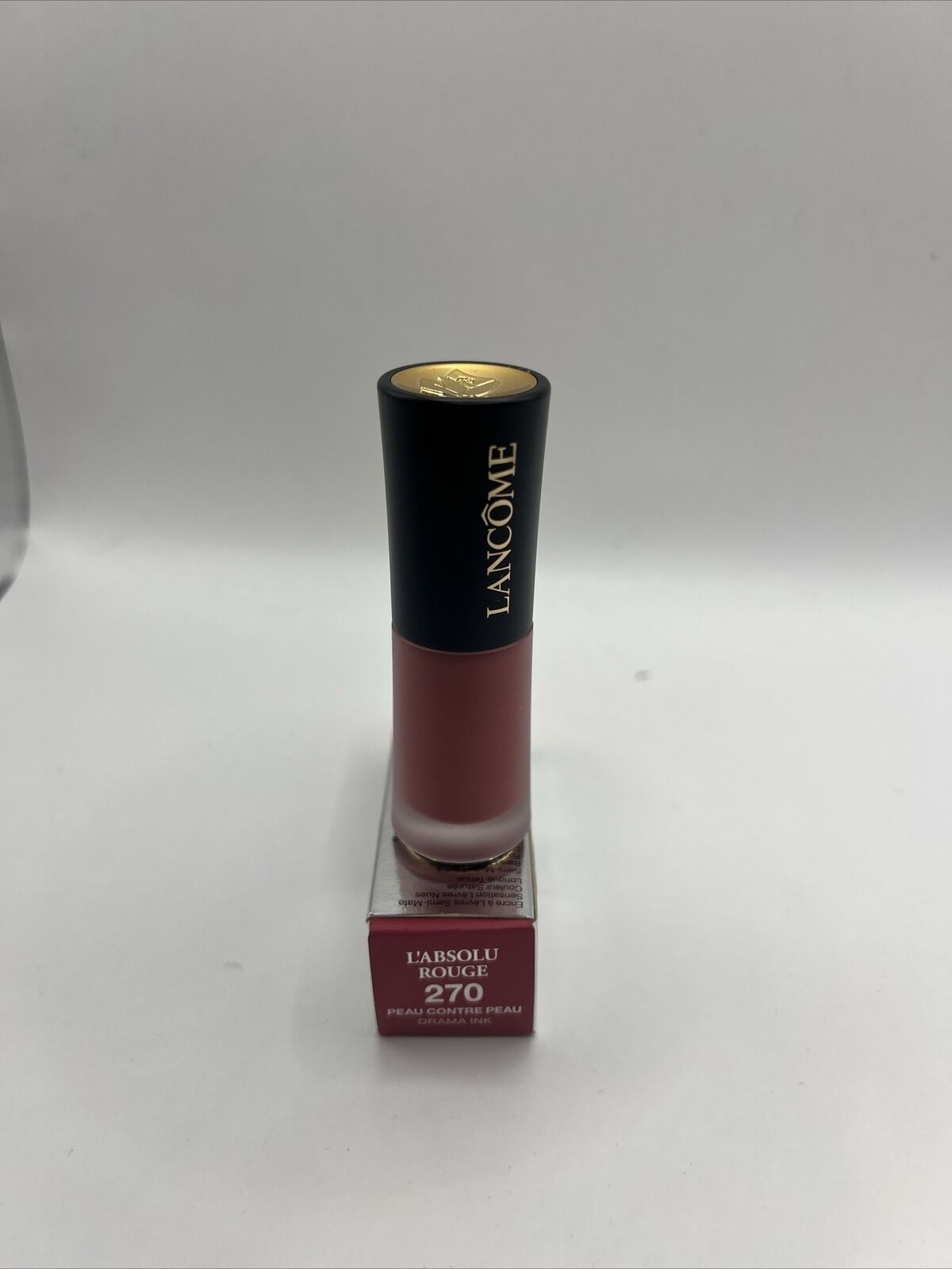 Lancome ~ L'Absolu Rouge Drama Ink ~ #270 Peau Contre Peau ~ NIB