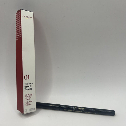 Clarins Waterproof Pencil Eyeliner 01 Black Tulip 0.01 Ounces