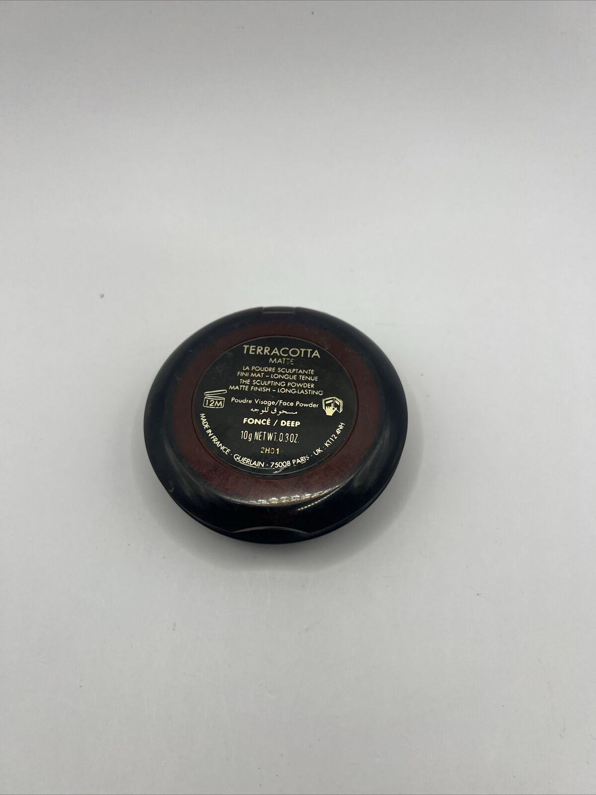 GUERLAIN TERRACOTTA MATTE THE SCULPTING POWDER MATTE FINISH - FONCE/DEEP