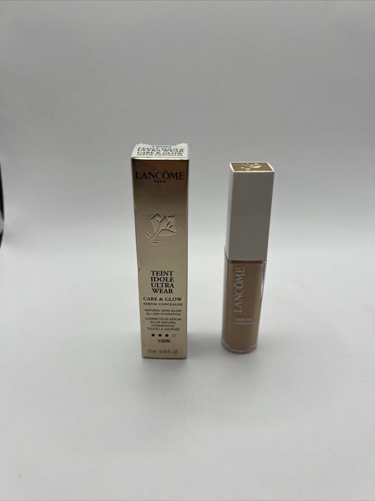 Lancome~Teint Idole Ultra Wear Care & Glow Serum Concealer~#120N~0.43oz~NIB