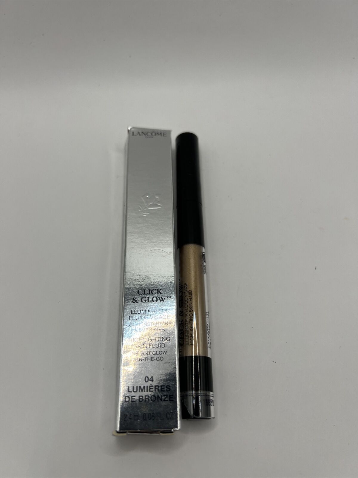 Lancome Click & Glow Highlighting Skin Fluid ~04   Lumieres De Bronze~ FullSize