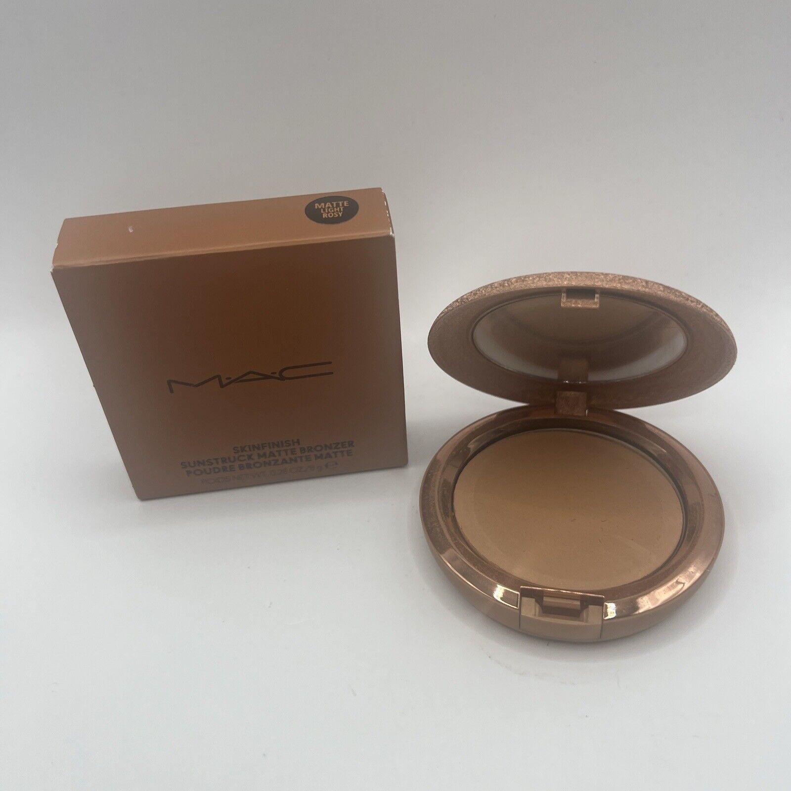 MAC ~ SKINFINISH SUNSTRUCK MATTE BRONZER ~ MATTE LIGHT ROSY ~ 0.28 OZ