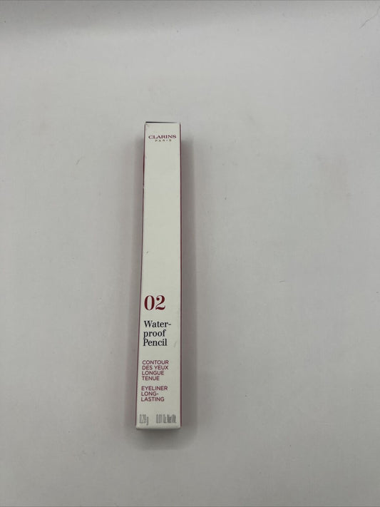 CLARINS WATERPROOF PENCIL EYELINER LONG-LASTING 02 CHESTNUT