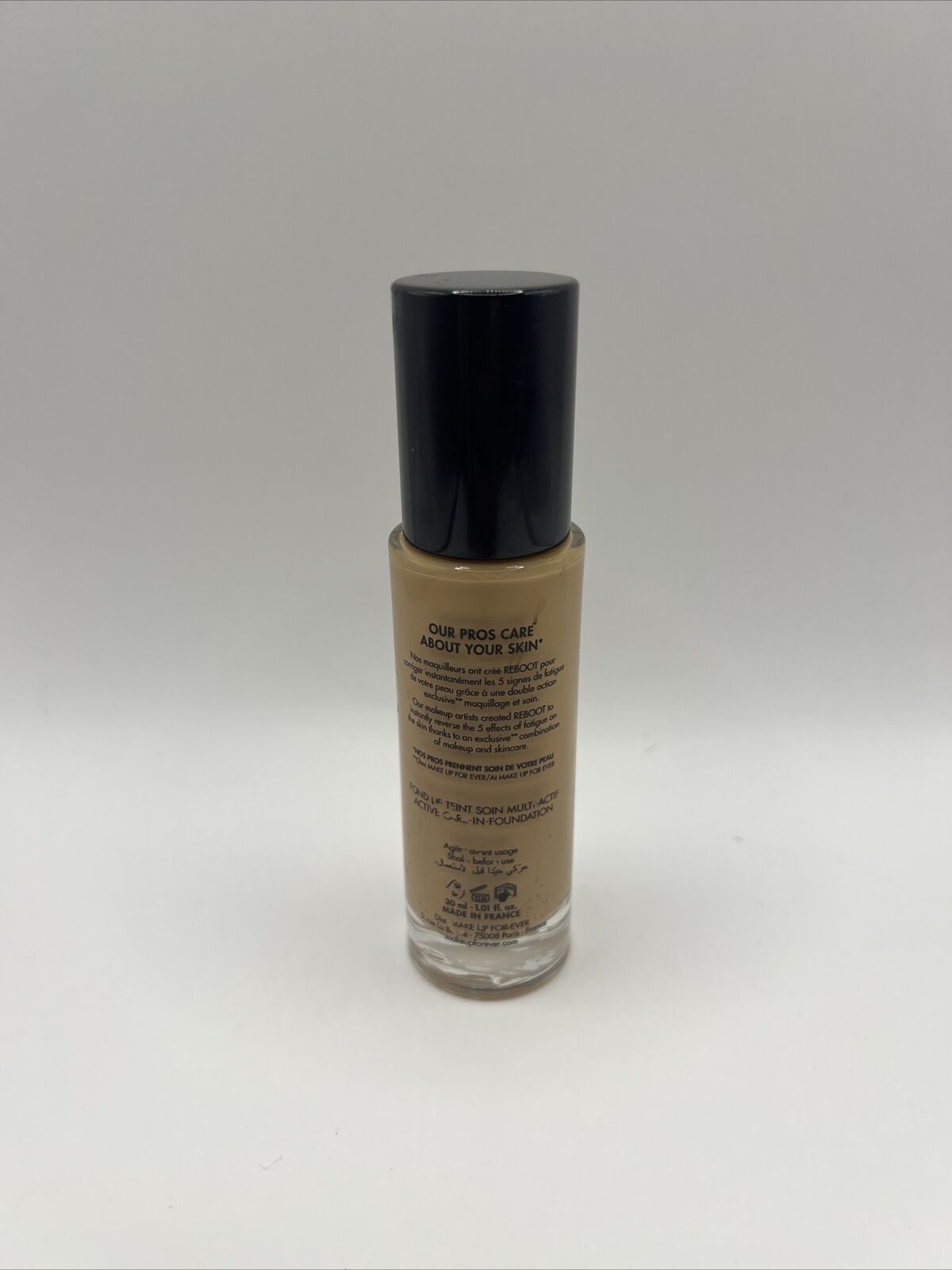 Makeup Forever  Reboot Active care Revitalizing Foundation Y365 1.01oz Full Size