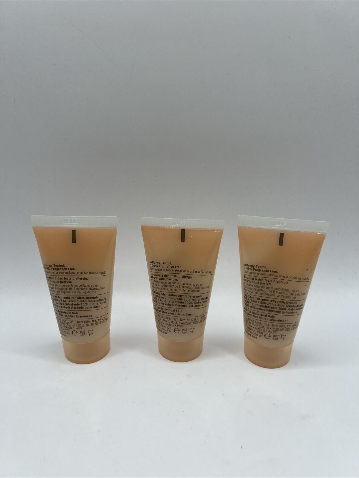 3 x Clinique Moisture Surge 100H Auto Replenishing Hydrator 1 oz /30 ml Tube