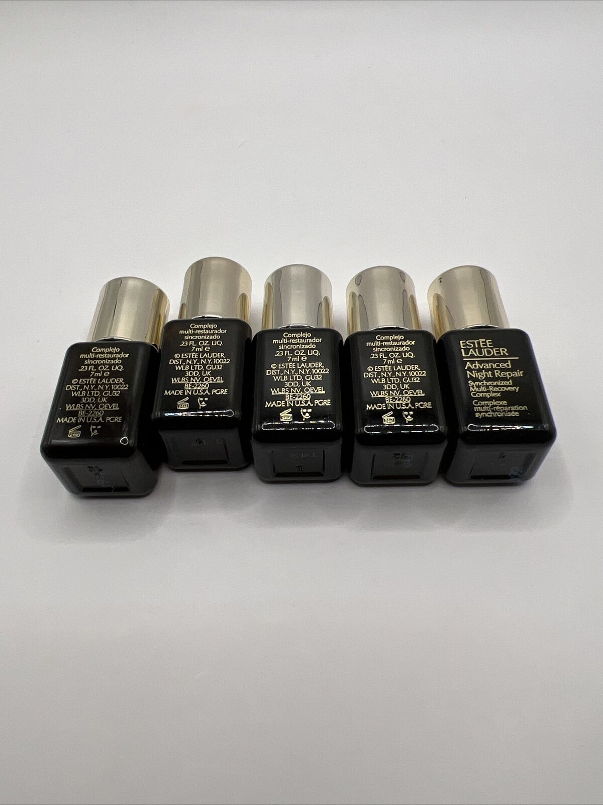 5x ESTEE LAUDER ADVANCED NIGHT REPAIR Synchronized Multi-Recovery Complex 7ml EA