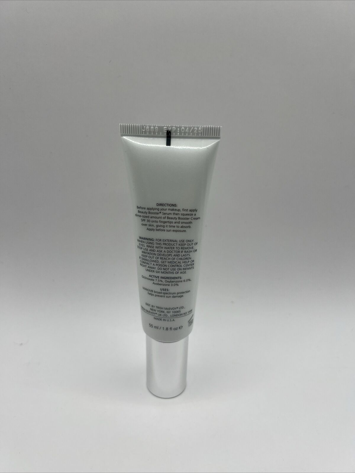 Trish McEvoy Beauty Booster Cream Enriched Primer And Mask ~ 1.8 oz / 55 ml ~