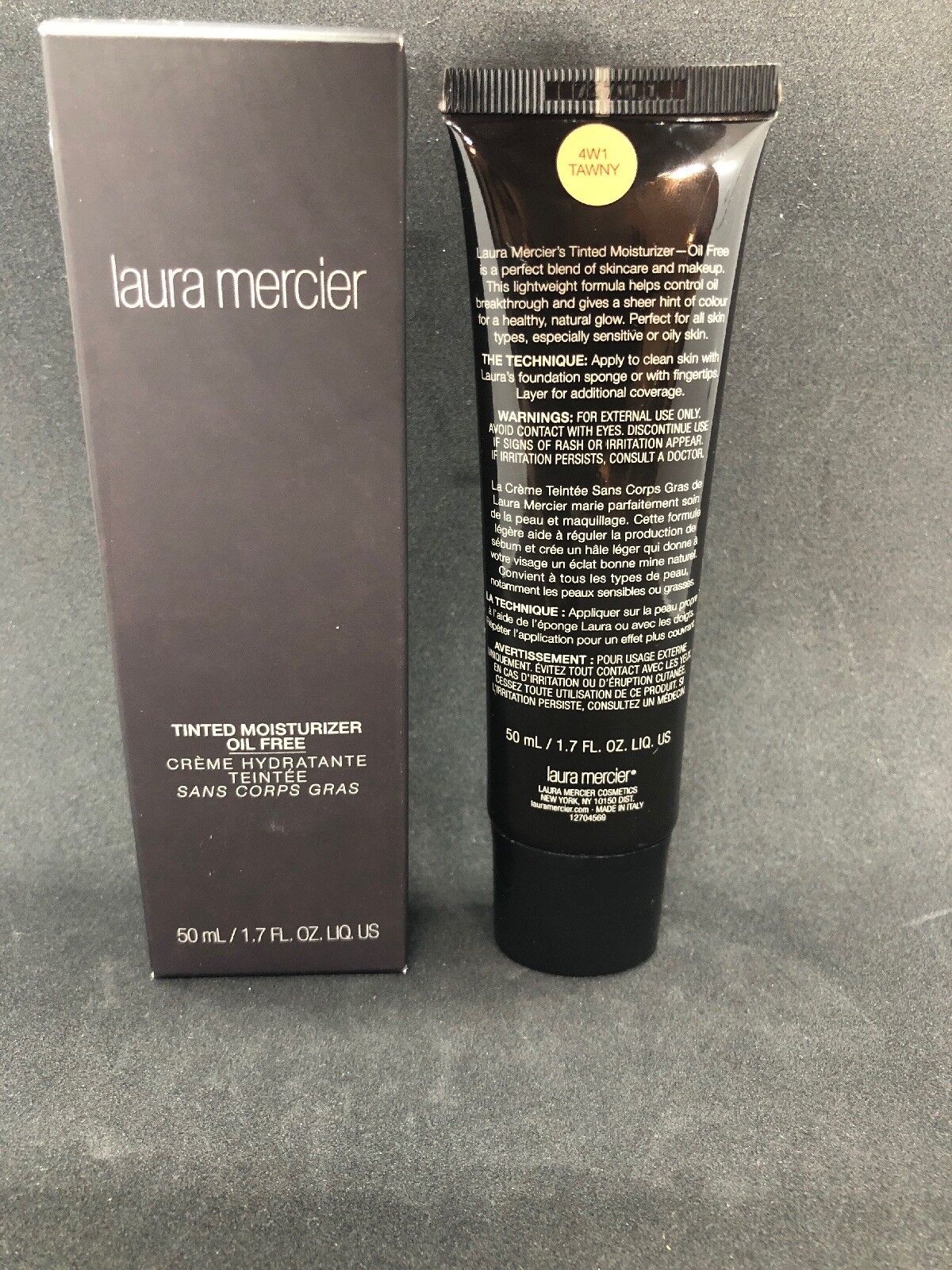 Laura Mercier Tinted Moisturizer Oil Free 4W1 TAWNY - Size 1.7 Oz.