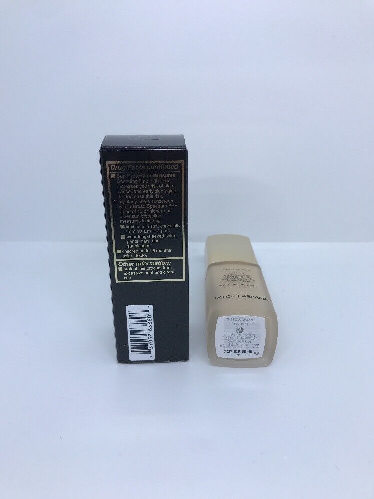 Dolce Gabbana The foundation Perfect Matte Liquid Foundation SPF20 BISQUE 75 1oz