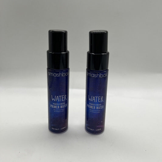 2X Smashbox Water Photo Finish Primer Water Sea Salt + Lemon FullSize 1 Oz.