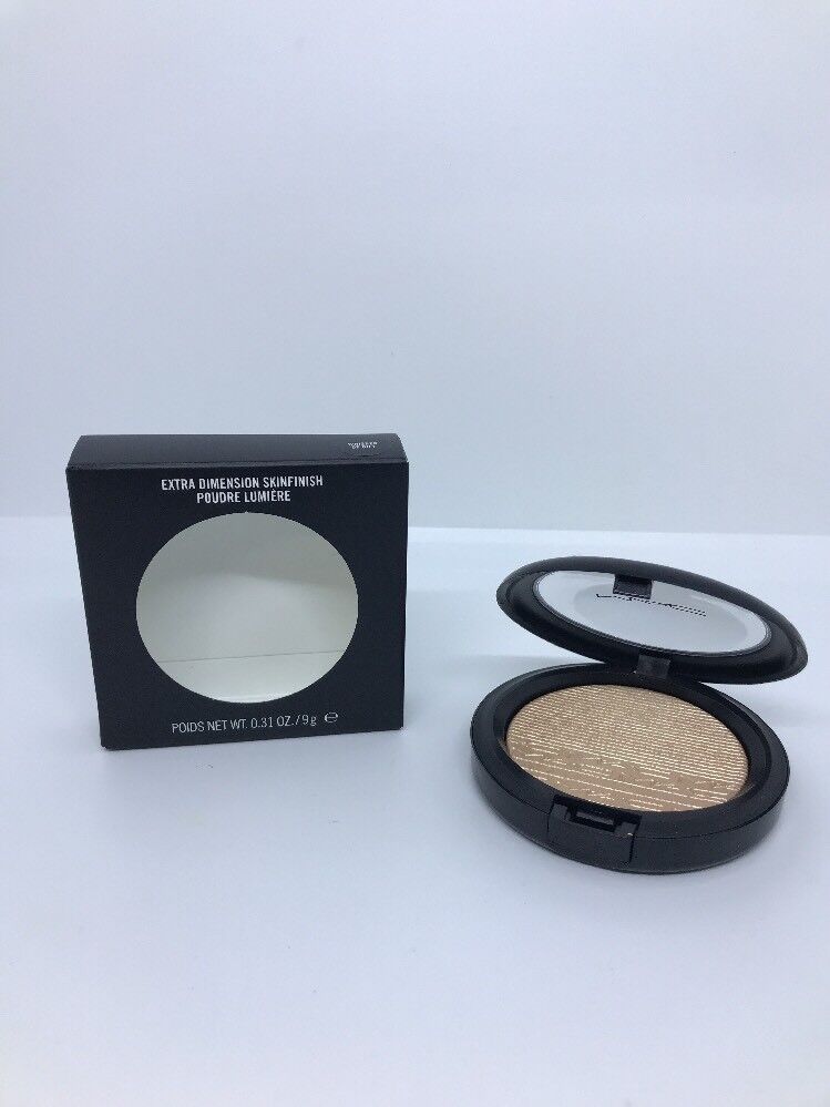 NIB MAC Extra Dimension Skinfinish Highlighter WHISPER OF GILT Full Size .31 oz.