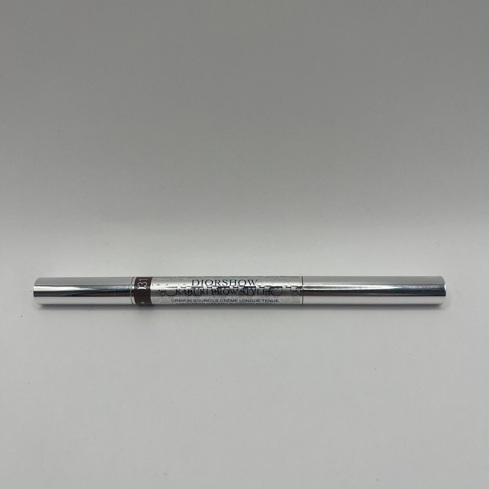 CHRISTIAN DIORSHOW KABUKI BROW STYLER PENCIL AND BRUSH  "031 LIGHT BROWN" UNBOX