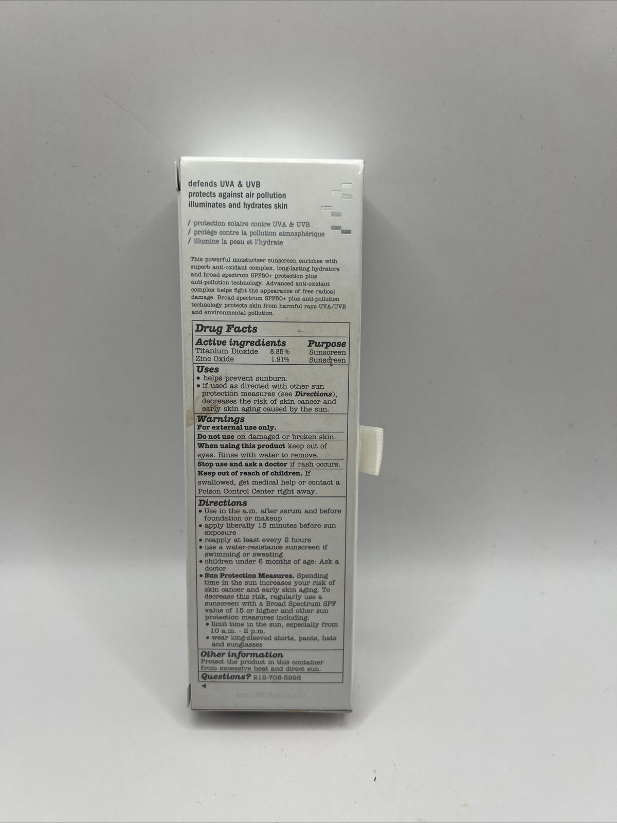 Derm Institute Daily Defense Protection SPF 50+ 0.85 oz *New in Box*