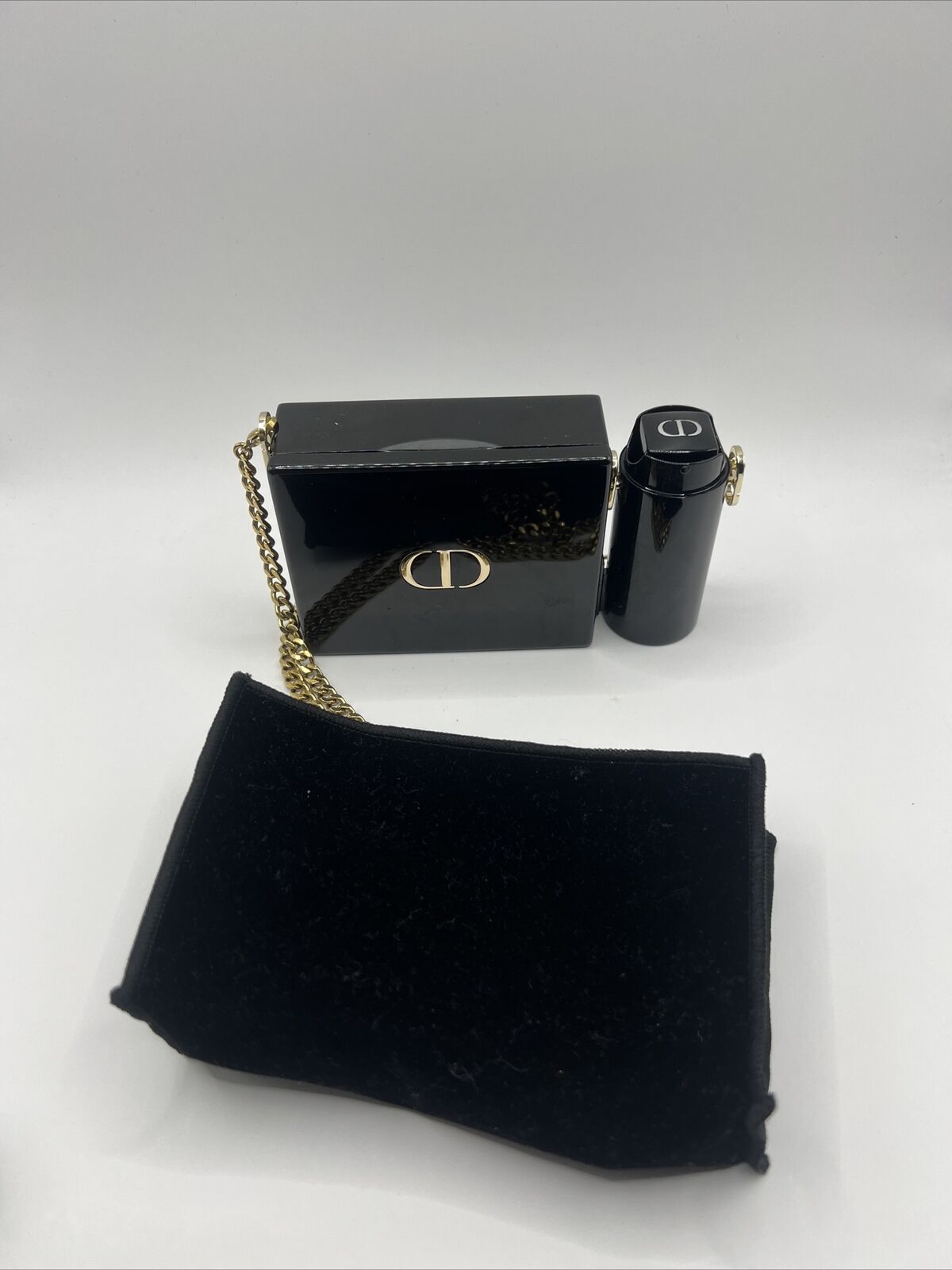 CHRISTIAN DIOR ~ ROUGE DIOR MINAUDIERE CASE & LIPSTICK HOLDER ~