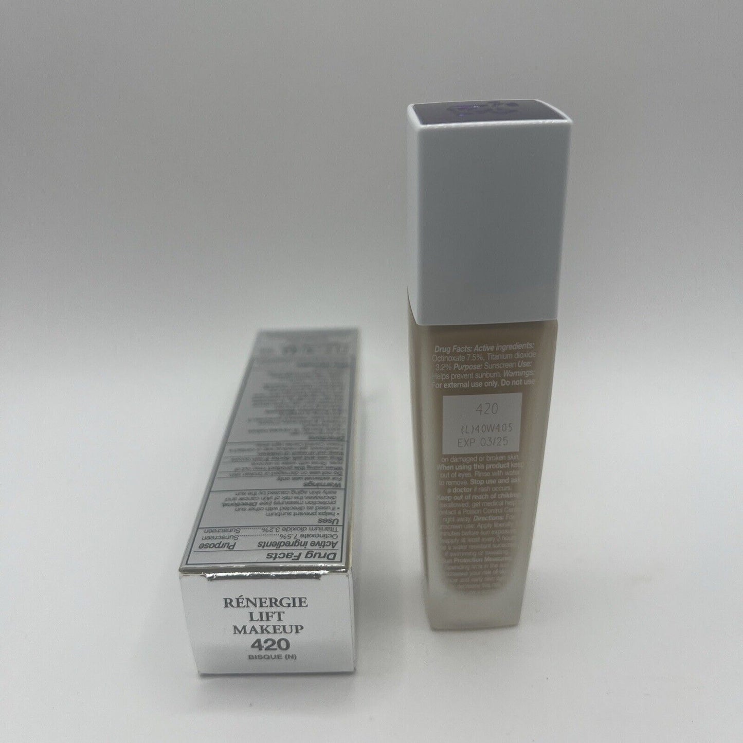 Lancome Renergie Lift Makeup Foundation 420 Bisque (N) 1 Oz New In Box