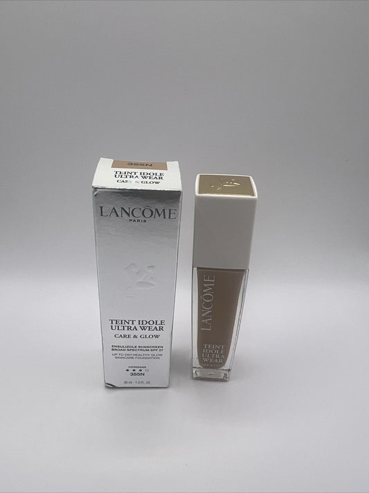 LANCOME ~ TEINT IDOLE ULTRA WEAR LONG WEAR FOUNDATION ~ # 355 (N) ~ BOXED