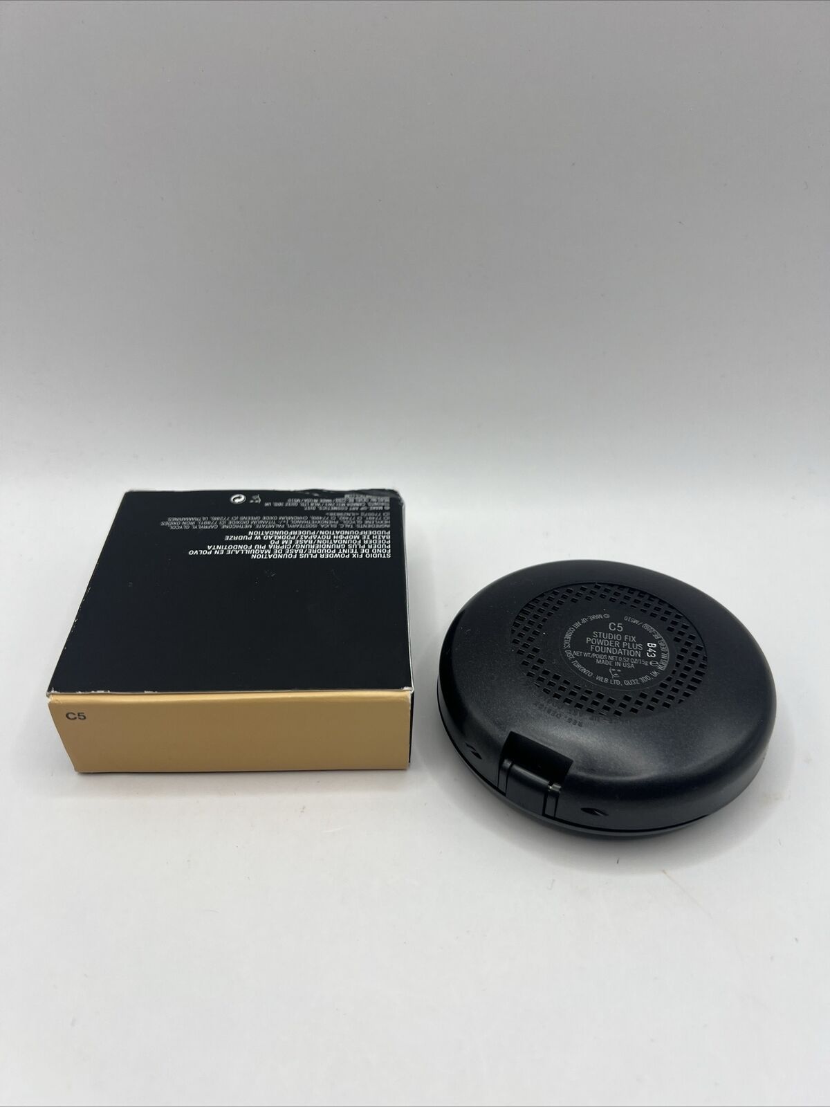 MAC ~ STUDIO FIX POWDER PLUS FOUNDATION ~ C 5 ~ 0.52 OZ BOXED