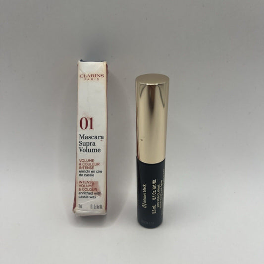 Clarins Supra Volume Mascara  # 01 Intense Black 3.5 ml./ 0.1 oz