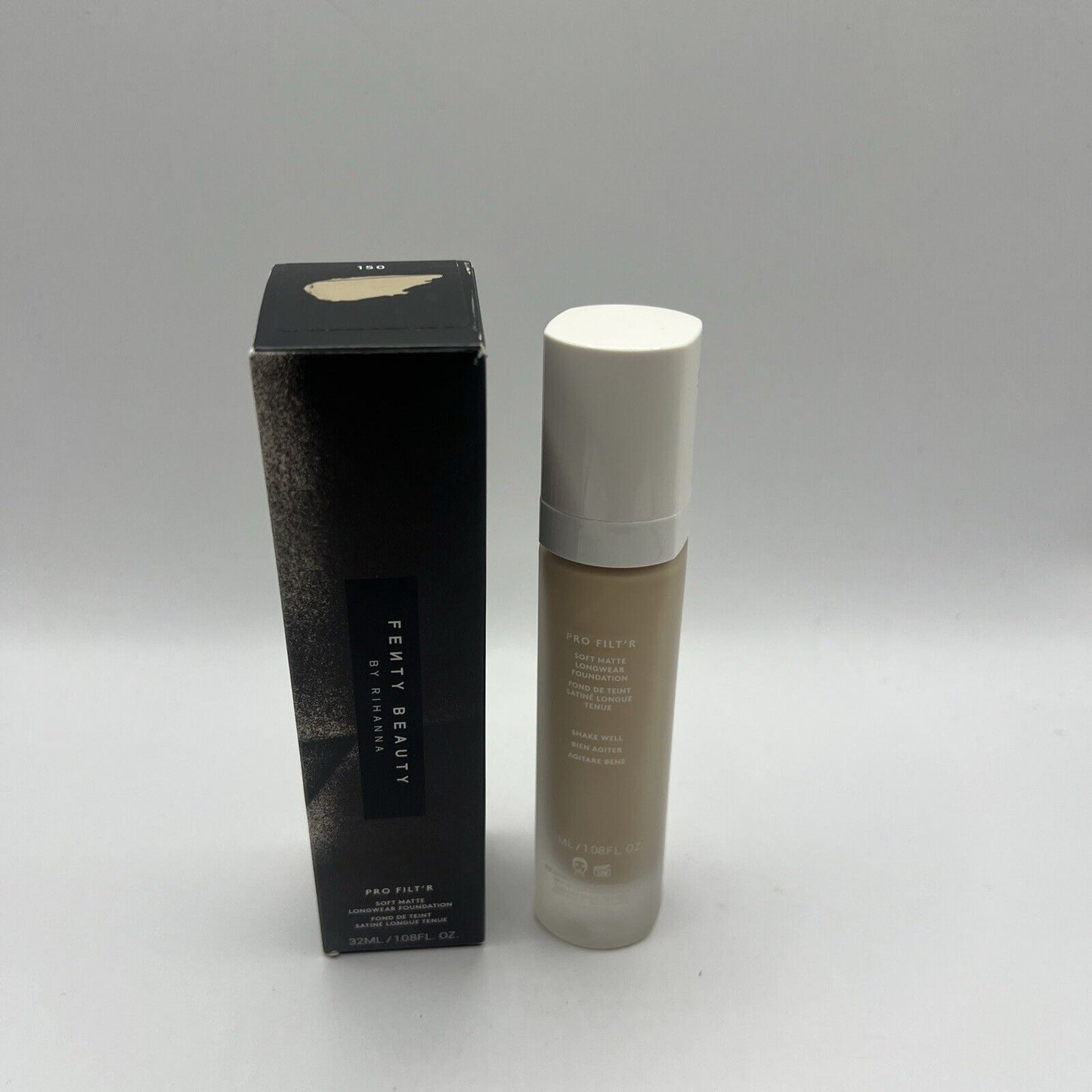 Fenty Beauty By Rihanna Pro Filt'R Soft Matte Longwear Foundation #150 1.08 Oz