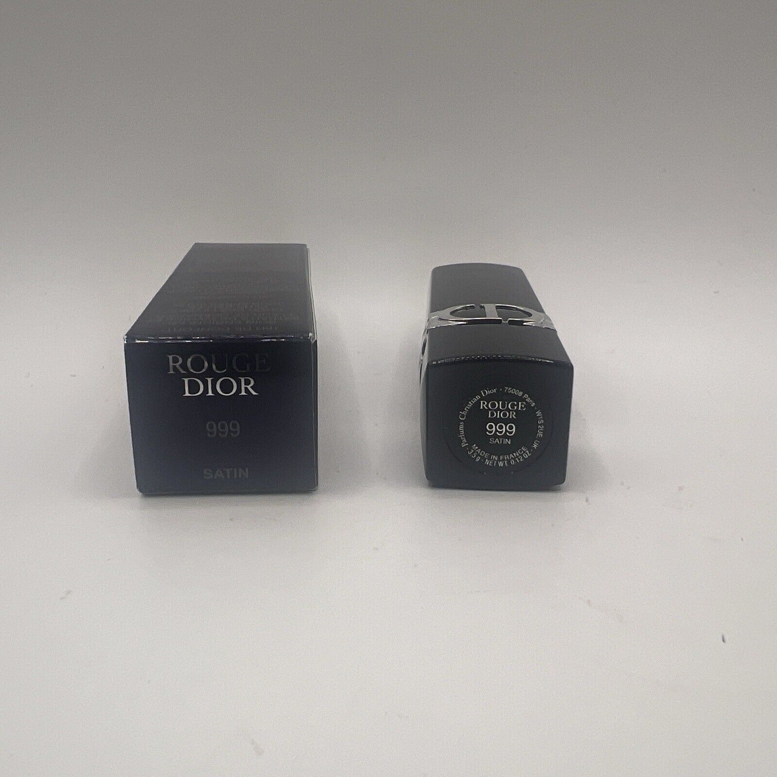 Dior Rouge Dior Refillable Longwear Lipstick #999 Satin 0.12 Oz