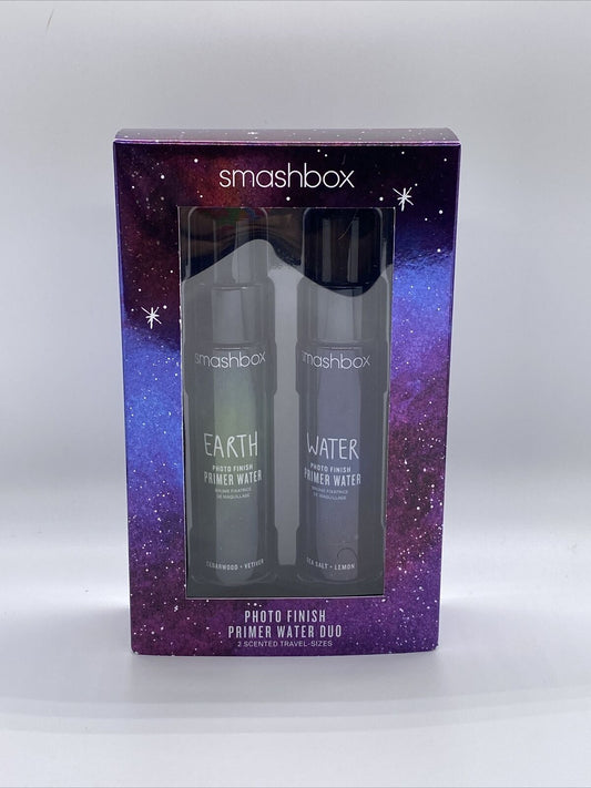 SMASHBOX-Photo Finish Primer Water Duo-2 Scented Travel Size- BRAND NEW WITH BOX