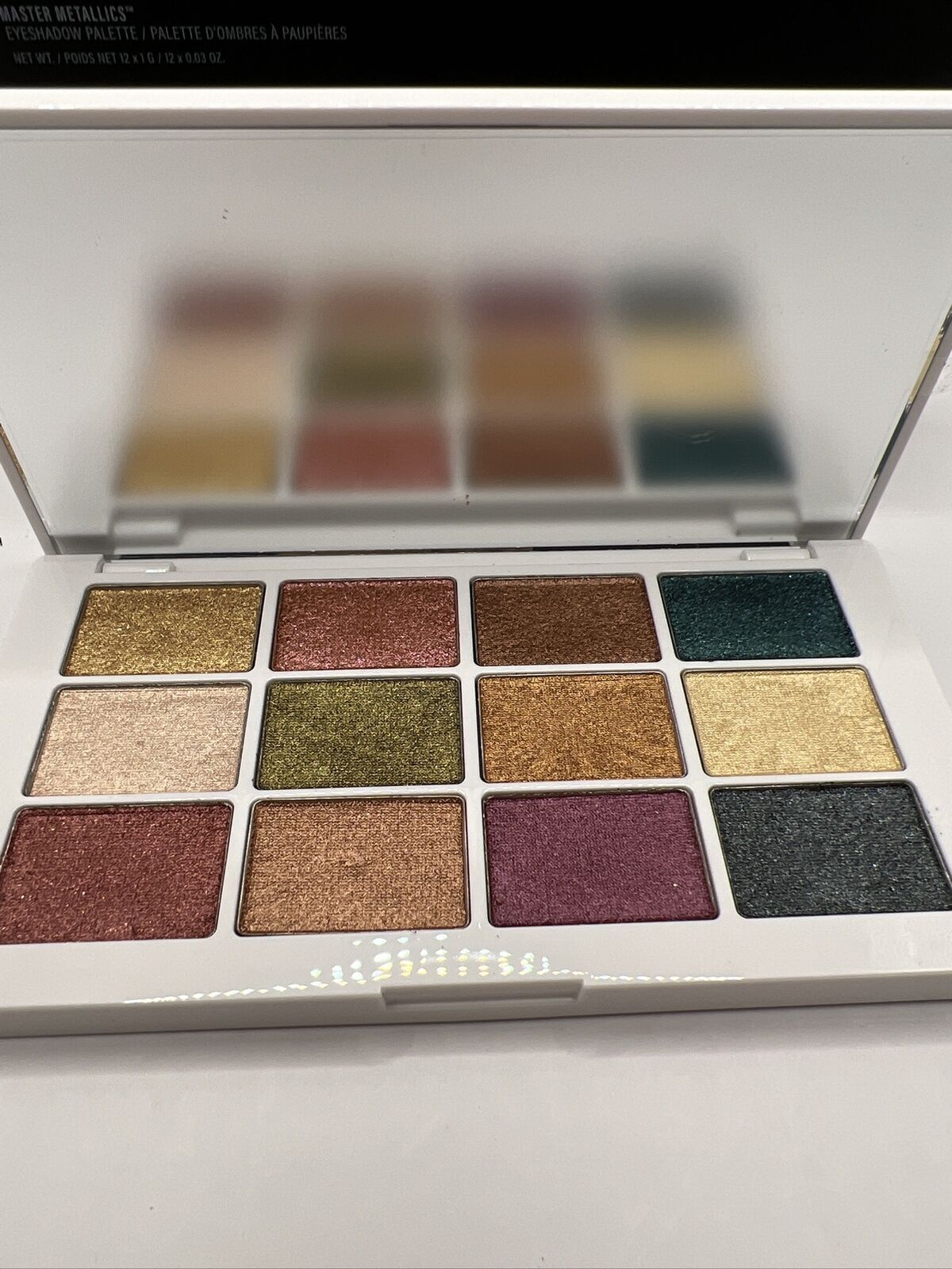 Makeup By Mario Master Metallics Eyeshadow Palette  New In Box