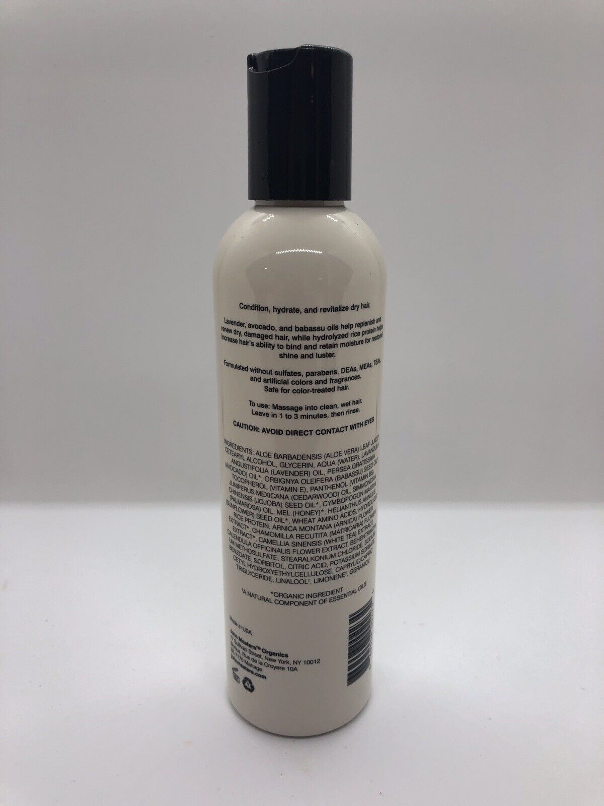 JOHN MASTERS ORGANICS ~  CONDITIONER FOR DRY HAIR WITH LAVENDER & AVOCADO 8 OZ