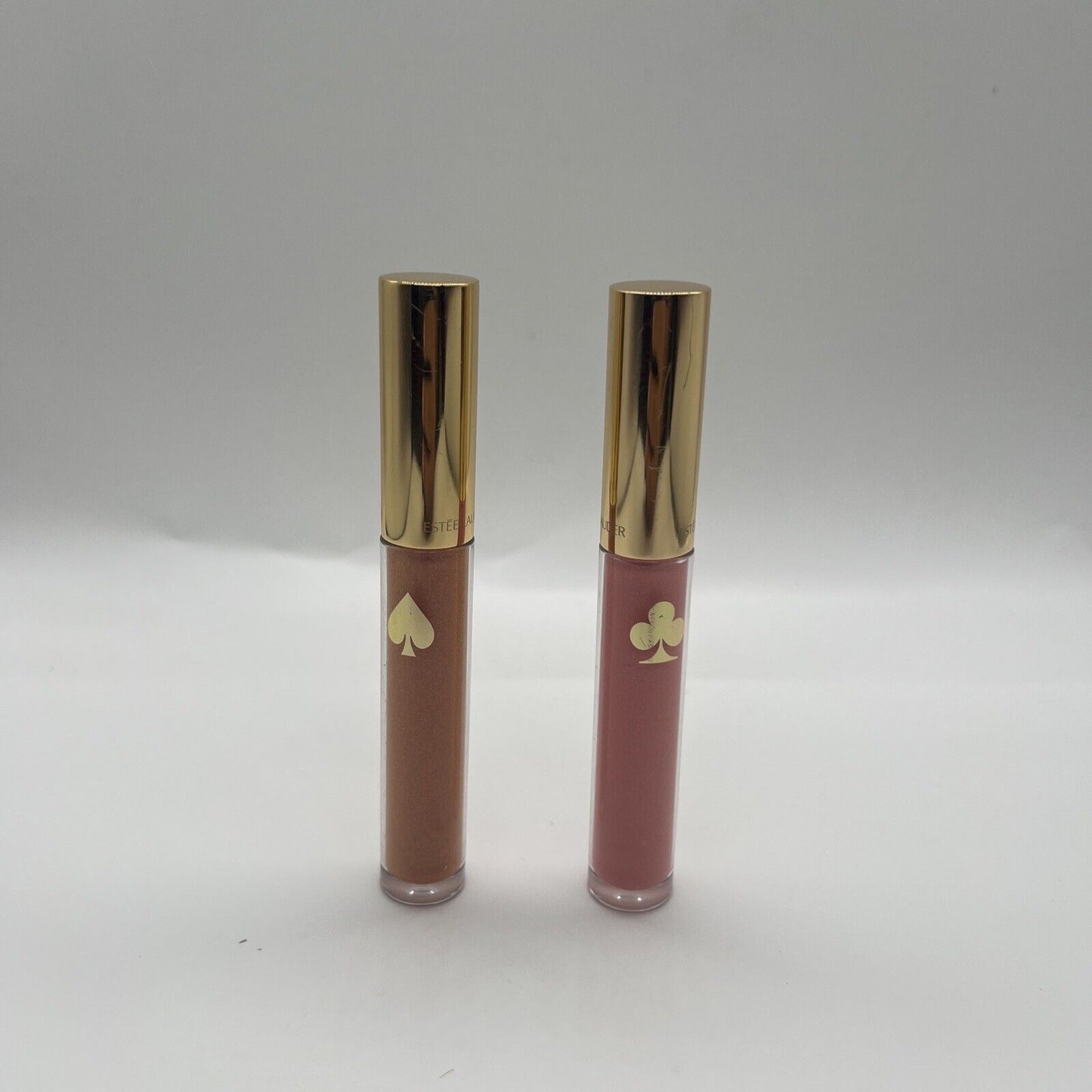 ESTEE LAUDER PURE COLOR ENVY LIP GLOSS "110 DISCREET NUDE"+"220 SUGGESTIVE KISS“