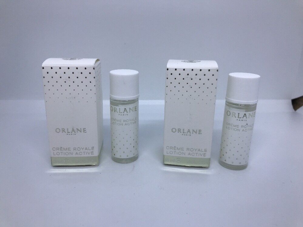 Lot Of 2 Orlane Creme Royale Active Lotion .5oz Each Women’s Skincare