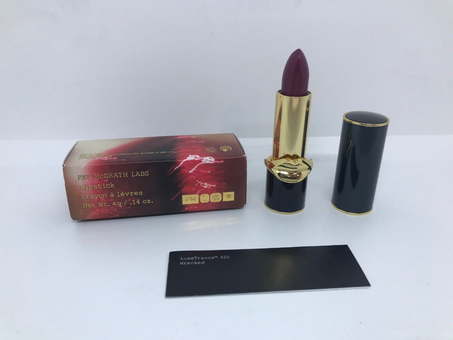 Pat Mcgrath Labs Lipstick Luxetrance 425 Wrecked Full Size In Box 