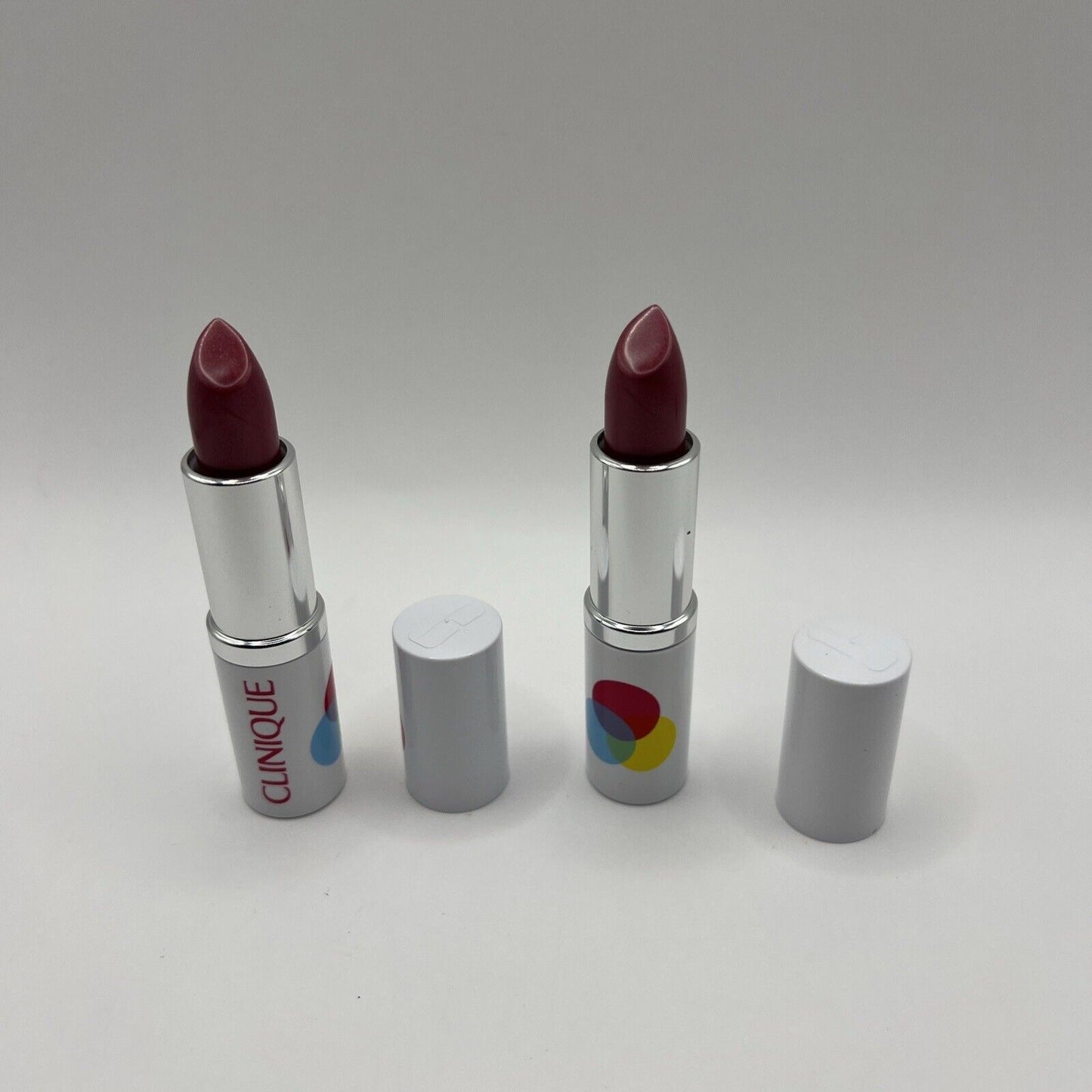 Lot/2 Clinique Pop Lip Color + Primer Lipstick   Full Size ~  13 Love POP