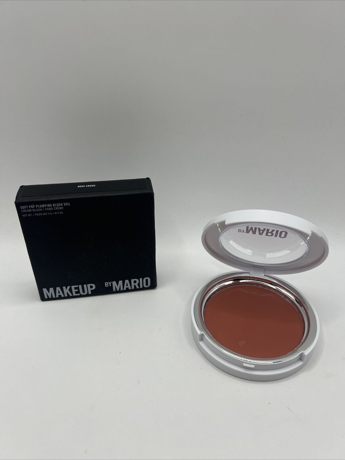 Makeup By Mario Soft Pop Plumping Blush Veil Cream Blush Rose Crush BNIB