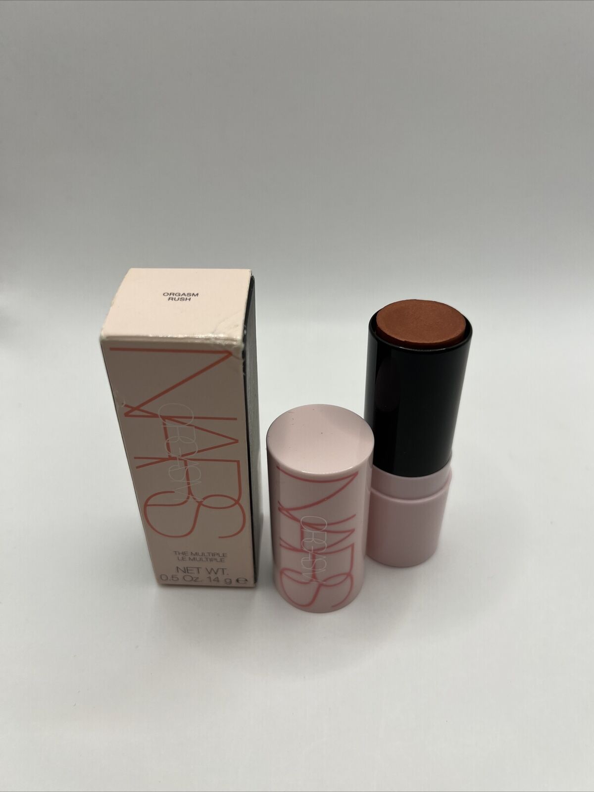 NARS The Multiple Blush Lip Eye Highlighter Stick Orgasm Rush .5 oz Full Size