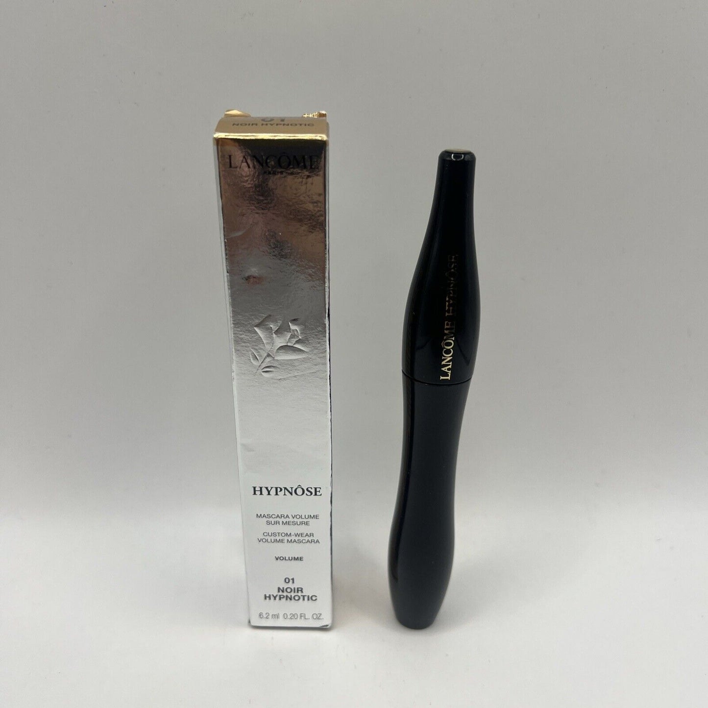 Lancome Hypnose Custom Wear Volume Mascara Noir Hypnotic 01 6.2ml/0.20oz. NIB