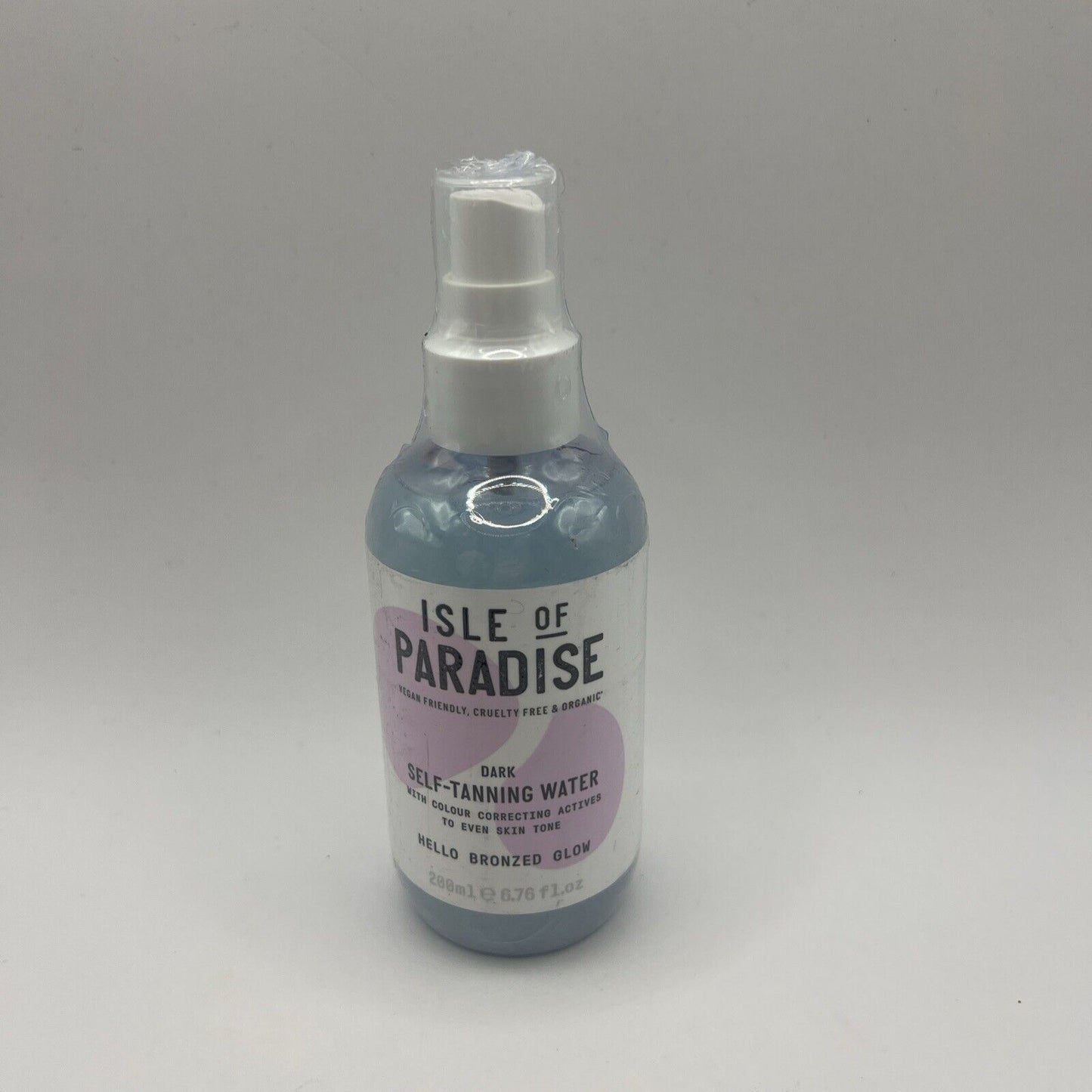 Isle Of Paradise Self-Tanning Water DARK 6.76oz/200ml New Sealed