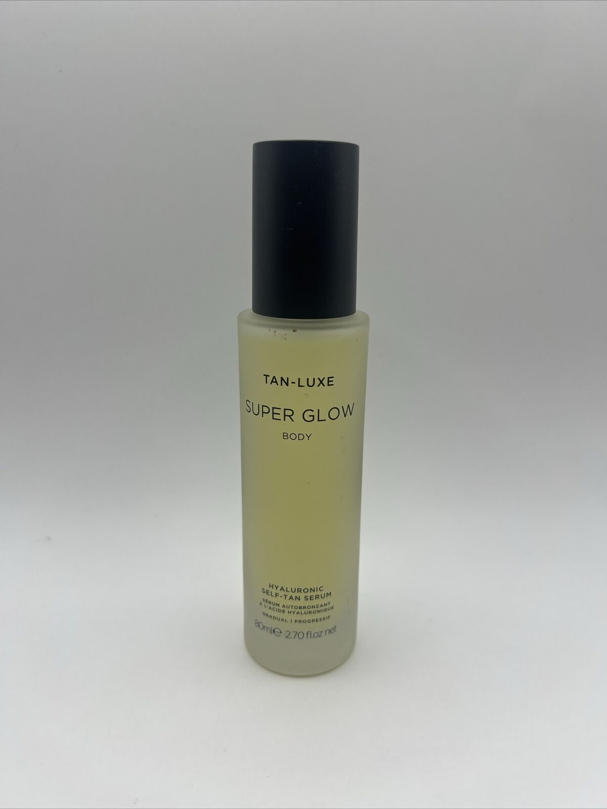 Tan-Luxe Super Glow Body Hyaluronic Self Tan Serum 2.70 oz New Without Box