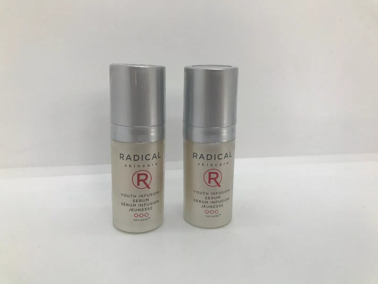 RADICAL SKINCARE Youth Infusion Serum, Travel Size 8 mL/ .27 oz. NEW Lot Of 2