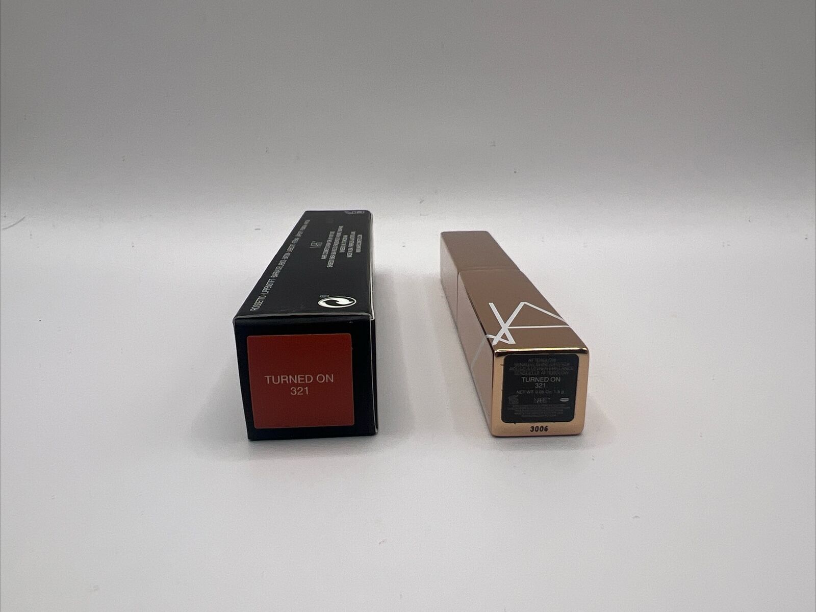 Nars ~ Afterglow Sensual Shine Lipstick ~ #321 Turned On ~ 0.05 ~ NIB