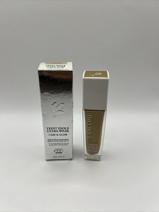 LANCOME ~ TEINT IDOLE ULTRA WEAR LONG WEAR FOUNDATION ~ # 240 (W) ~ BOXED