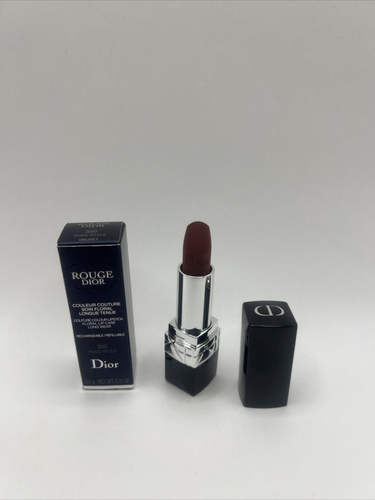 Dior Rouge Couture Colour 300 Nude Style Velvet 0.12oz