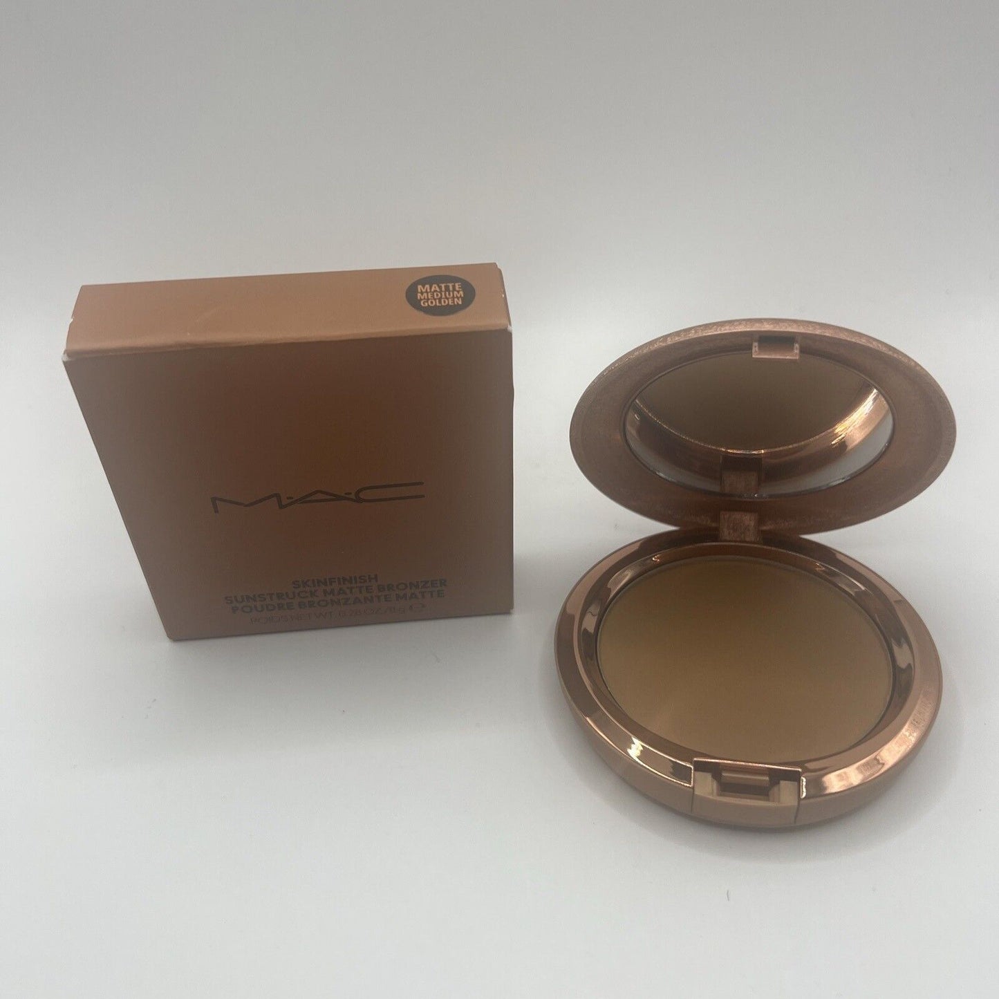 MAC ~ SKINFINISH SUNSTRUCK MATTE BRONZER ~ MATTE MEDIUM GOLDEN ~ 0.28 OZ