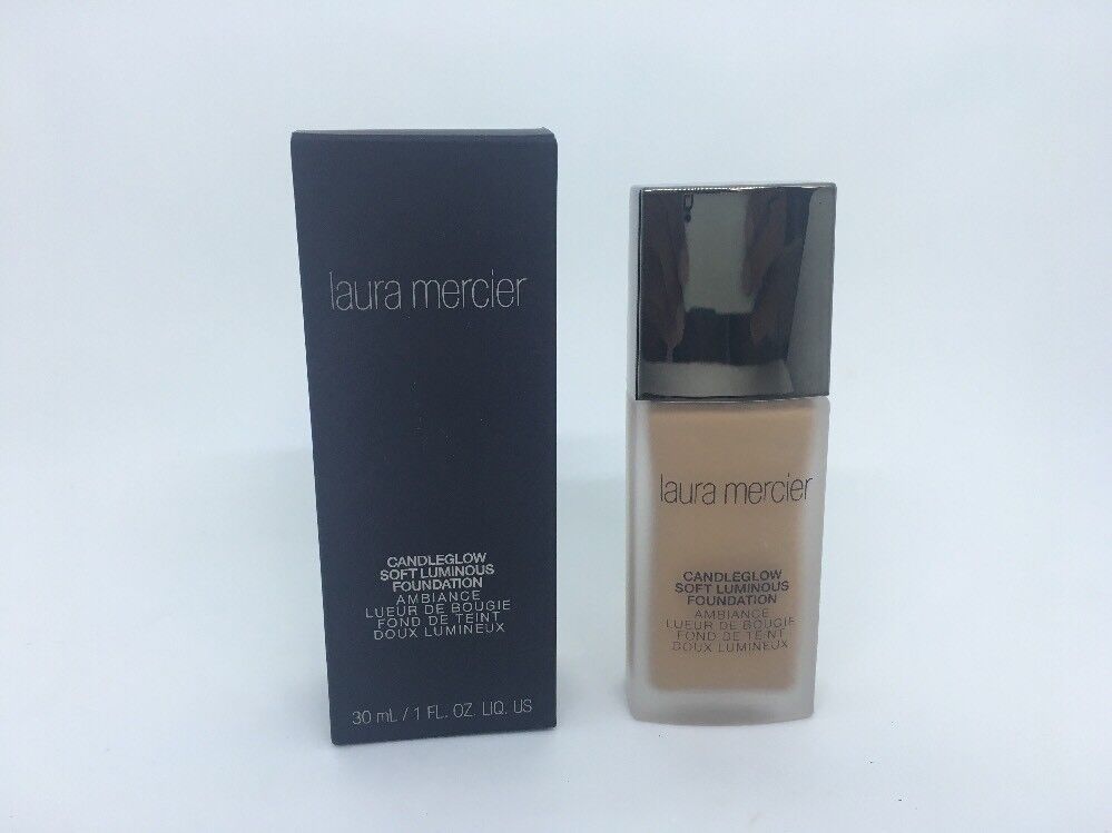 LAURA MERCIER CANDLEGLOW SOFT LUMINOUS FOUNDATION PRALINE 1 OZ  NEW IN BOX