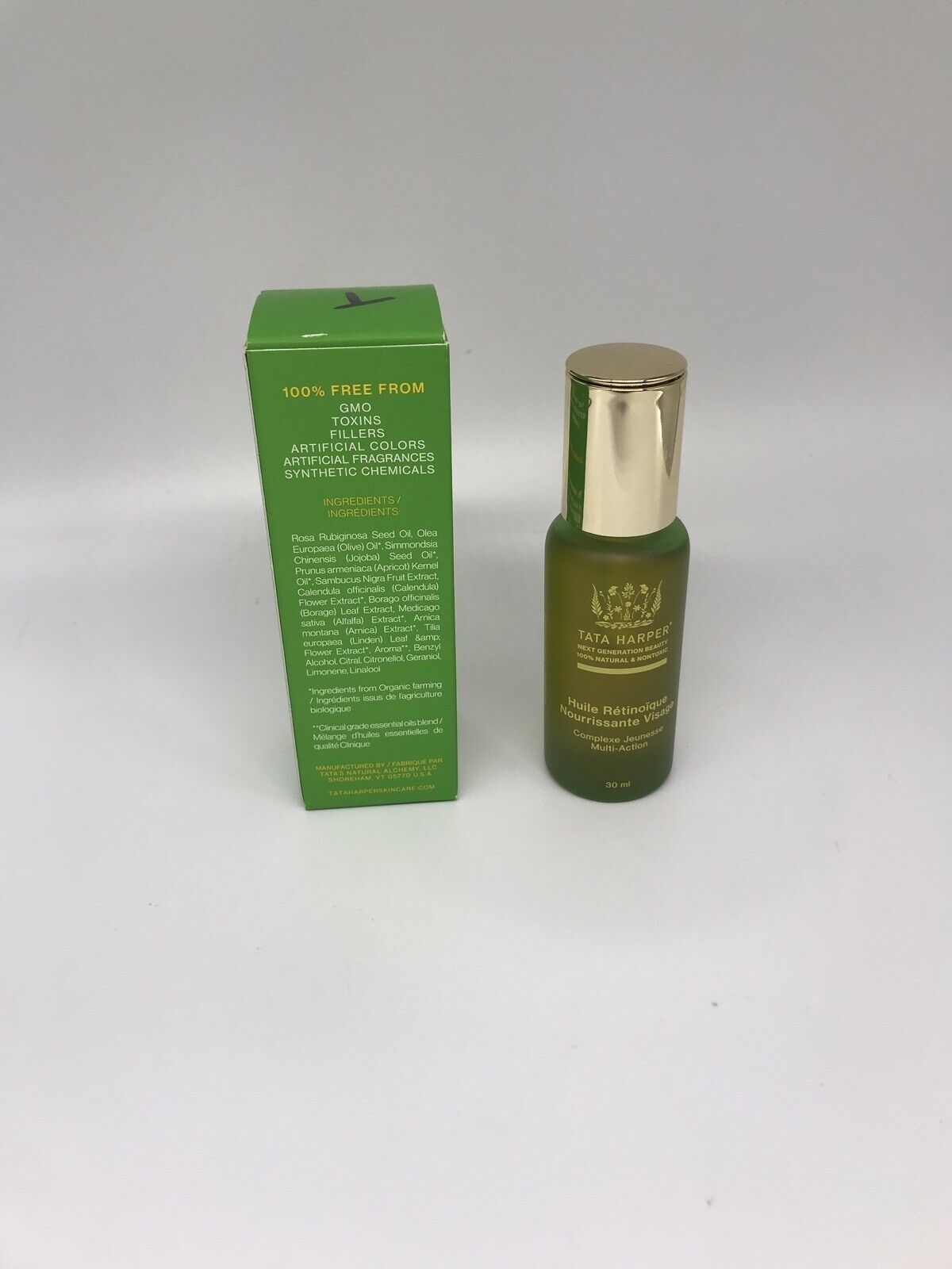 TATA HARPER Retinoic Nutrient Face Oil With Vitamin A, 100% Authentic, (1 oz.)