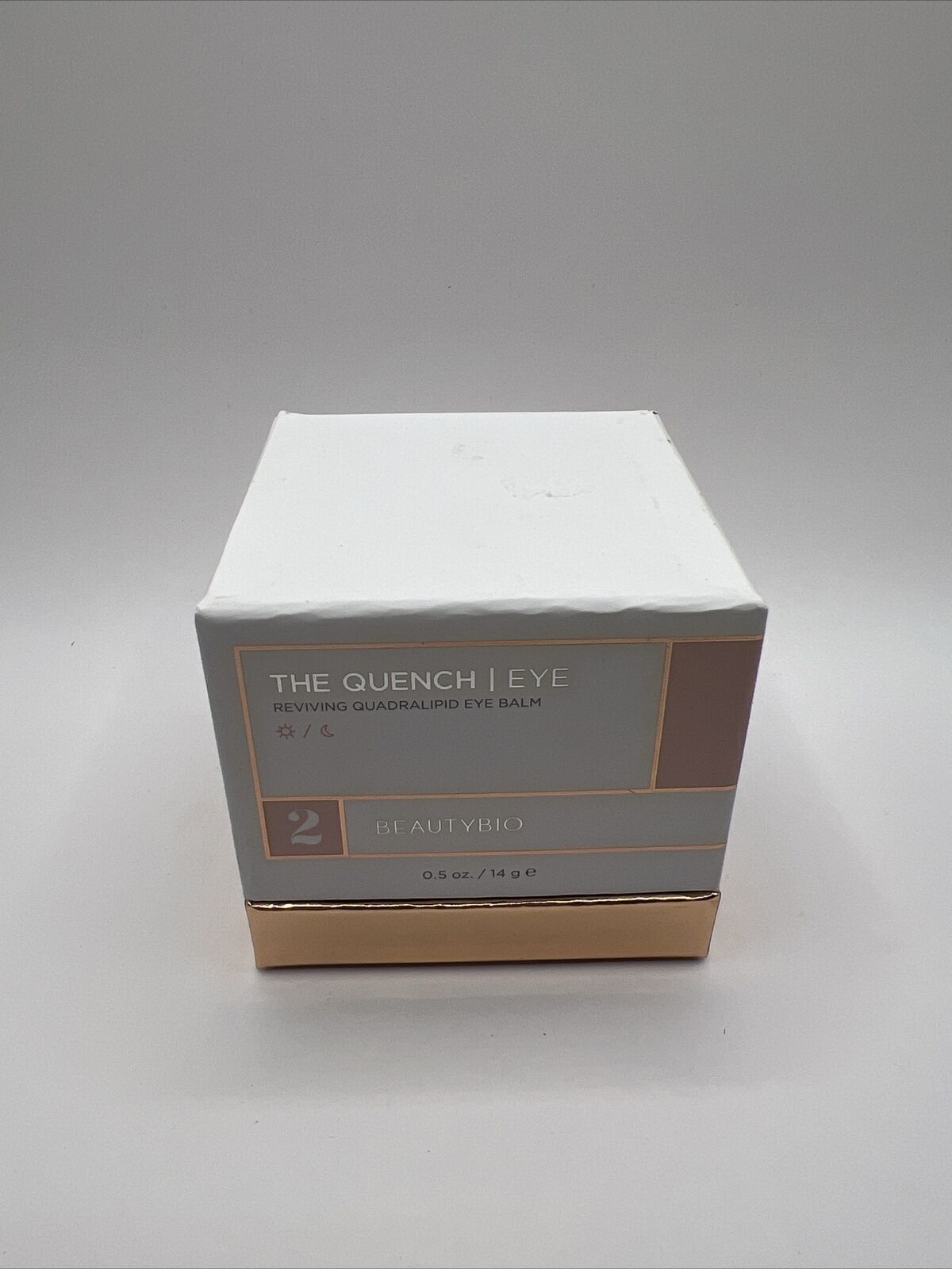 Beauty Bio The Quench Eye Reviving Quadralipid Eye Balm 0.5fl.oz./14g New In Box